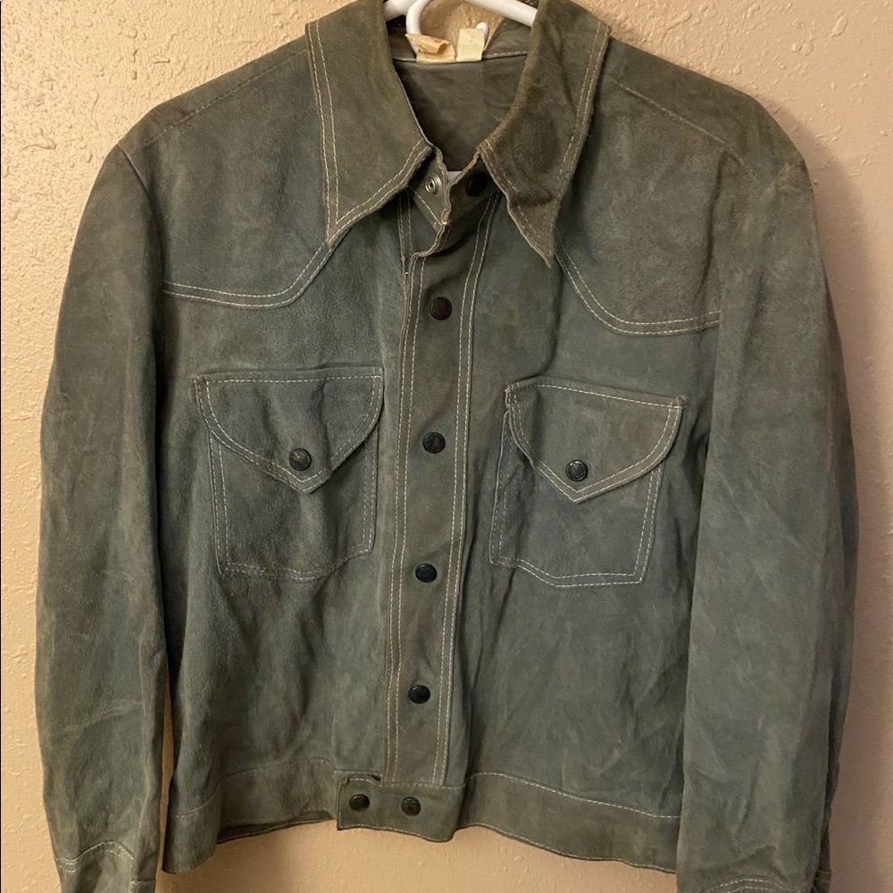 Green Suede Jacket